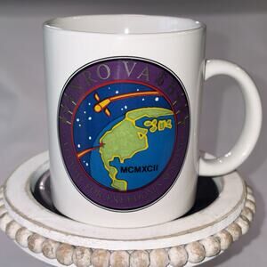 Rare NRO VAFB Office of Space Launch Mug 1992 - Freedom's Sentinel Classified